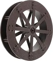 Cabilock Tabletop Water Fountain Wheel DIY Scene Layout Ornament Waterfall Wheel Feng Shui Decoration for Relaxing Atmosphere Photo Prop for Home Garden