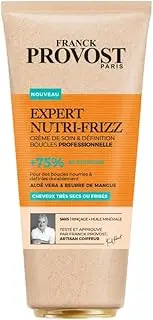Expert Nutri-Frizz Crème de Soin & Définition Boucles Cheveux Très Secs ou Frisés 200 ml