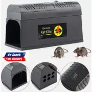 Electronic Mouse Trap Mice Killer Rat Pest Control Electric Zapper Rodent Home