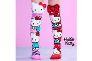 Madmia Socks Ages 6-99 One Size Fits Most - SANRIO HELLO KITTY Novelty Socks