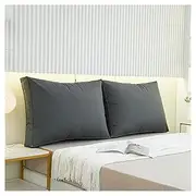 Large Sofa Reading Pillows Daybed Headboard Cushion Removable Reading and Resting Bed Rest Pillow Lumbar Support Pillow Wall Pillow Couch Back Cushions for Queen/King/Twin/Full(A2,60x50cm/23x19in(1pc)