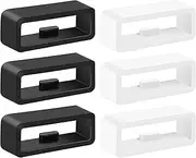 Band Keepers for Garmin Venu 3 Venu 2/Vivoactive 4/Forerunner 965 955 945 935 265 255/Instinct/Instinct 2/Fenix 7 6 5 Watch Bands, Silicone Replacement Watch Band Loop/Holder/Retainer/Fastener Rings