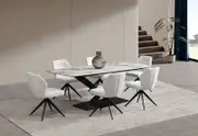 LEGANA 7 Piece Dining Suite with Aldric Dining Chairs