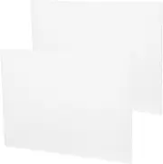 jojofuny 2pcs Transparent Acrylic File Holder for Documents Display Box for Office Modern and Elegant Design for Enhanced Office Aesthetics