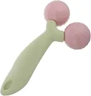 ELAYARD Shaped Manual Facial Roller Massager Ergonomic Beauty Tool for Relaxation and Fatigue Relief Portable Design for Home the Go Use for Skin Care and Facial Contouring