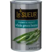 Le Sueur Premium Select Whole Green Beans, 14.5 Ounce (Pack of 12)