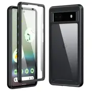 For Google Pixel 6a Case Shockproof Full Body Built-in Screen Protector Cover
