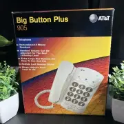 AT&T Big Button Plus Telephone 905 Vtg 2000 Lucent/Bell NEW IN BOX