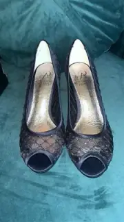Jamie Saba Mesh Navy 5.5 Adrianna Appel