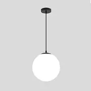 TONFON Gold Glass Mini Globe Chandelier Milky White Glass Lampshade Pendant Light Dining Table Bedroom Foyer Hanging Light for Kitchen Island Living Room Bedside Dining Room Hallway Ceiling Light Fixt