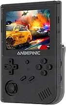 Anbernic RG351V Retro Konsole, WIFI Retro Handheld Spielkonsole mit 64G TF Card 2500 Spiele, Open Source Linux-System Portable Spielkonsole Kompatibel mit P, Retro Konsole 3.5 Zoll IPS(grau)
