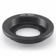 Lens adapter fr M42 Lens to Nikon AI Mount Camera Focus Infinity D7100 with glas