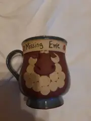 HANDCRAFTED Studio Art Pottery Missing Ewe!