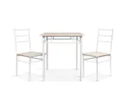 3 Piece Dining Set Natural