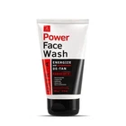 Ustraa Power Face Wash Energize and De-Tan - 100g No Parabens, no Silicone
