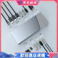 在飛比找蝦皮購物優惠-【現貨 秒發】工廠16合一多功能DisplayLink擴展塢