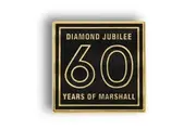 Marshall 60th Anniversary Scratch-Resistant Enamel Clothing Tote Bag Logo Pin