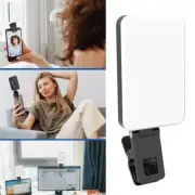 Mini Phone Fill Light 1/4 with Adjustable Color Temperature for Live Streaming