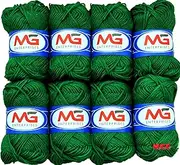 M.G Enterprises Leaf Green Art Craft Ball - 8 Pc