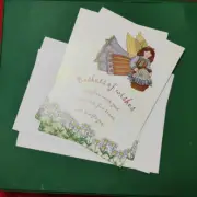 2 New Seasons Birthday Card Vtg '03 Jan Gregg-Kelm Baskets Of Wishes W Envelopes