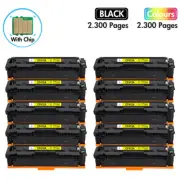 10Pack CF412A Yellow Toner Cartridge Fits For HP Laserjet Pro MFP M452dw M477fdw