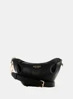 GUESS Black Amorette Top Zip Shoulder Bag