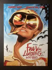 MOVIE / FILM POSTCARD, Fear and Loathing in Las Vegas… Johnny Depp, 1998