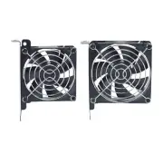 Computer GPU Fan 4-Pin PC Case Heat Dissipation Cooler on PCI Bracket
