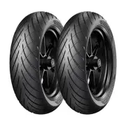 TYRE PAIR METZELER 110/90-12 64P + 80/80-14 43S ROADTEC SCOOTER