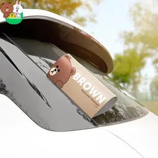 臺灣出貨 LINE FRIENDS 熊大 兔兔 莎莉 汽車貼紙個性創意裝飾車門網紅車尾lego樂高水洗標簽貼車貼