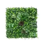 40"x40" Artificial Faux 3D Mix Leaf Privacy Fence Screen Decor Panel Hedge V5