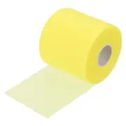 30 Yard PE Tennis Badminton Racket Grip Cushion Wrap Tape Backing Film, Yellow