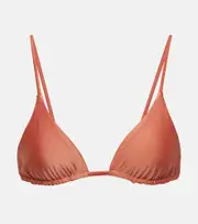 [Jade Swim] Jade Swim Via triangle bikini top AU 14 red