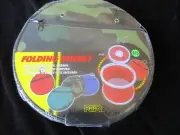 FOLDING BUCKET By KR for GARDEN, FISHING, CAMPING, MARINE, AUTOMOTIVE, STORAGE