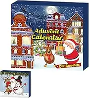 Charm Bracelet Advent Calendars - Jewelry Advent Calendars for Girls,Holiday Charm Bracelet, 24 Days Christmas Countdown Calendar for Girls Boys