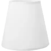 White Linen Fabric Lampshade Paper Replacement Cloth Shades