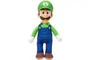 Nintendo Super Mario Movie 12'' 30.5cm Roto Poseable Plush Figure Luigi 3y+