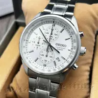 在飛比找蝦皮購物優惠-【SEIKO 三眼計時手錶】計時碼表男錶款SSB375/SS