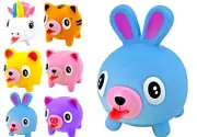 JA-RU Squeeze Play and Sound Stress Ball Relievers Ball Tongue Out (1 Ball