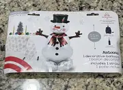 Anagram AirLoonz Foil Balloon Inflate Air / Helium Celebrate Christmas Snowman