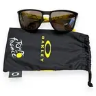 Oakley OO9448 Sunglasses Sylas Tour de France Yellow Splatter Prizm Black wpouch