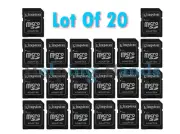 20 Kingston microSD micro SD to SD SDHC SDXC Adapter fit 4GB 8GB 16GB 32GB 64GB