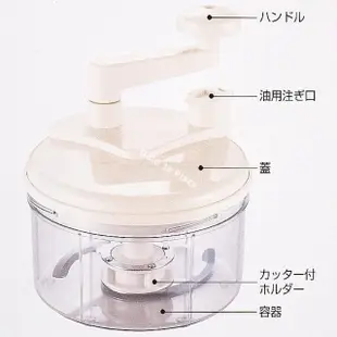 【寶盒百貨】日本製 手搖切丁器 省力迴轉式蔬果調理器(切碎器 切菜機 切丁器 蔬菜水果丁)