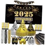 New Years Party Supplies 100 Guests - New Years Eve Party Supplies 2025 Kit