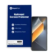 Tecno Pova 6 Pro Compatible Premium Hydrogel Screen Protector With Full Coverage Ultra HD