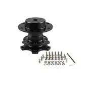 Universal Car Steel Ring Wheel Quick Release Hub Racing Adapter Snap Off Boss Kit