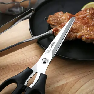 韓國烤肉店專用不銹鋼剪刀雞排牛排剪泡菜剪韓式彎把烤肉剪刀