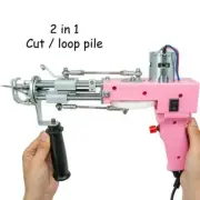 Upgrade 2 In 1 Tufting Gun Electric carpet tufting gun flocking machines