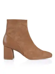 Julita Ankle Boot - Hazelnut Kid Suede