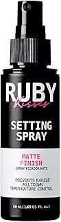 Ruby Kisses 24Hr Never Touch Up Matte Finish Setting Spray 1.69 Fl Oz